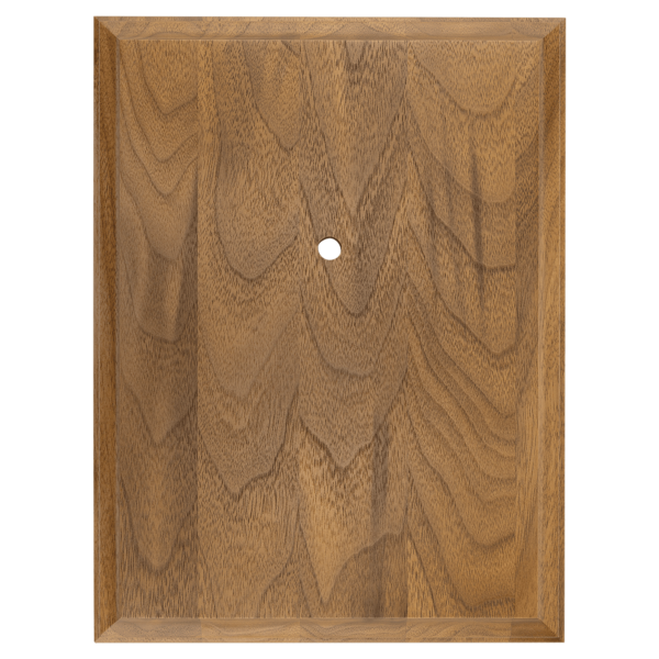 9" x 12" x 3/4" American Walnut Clock Board