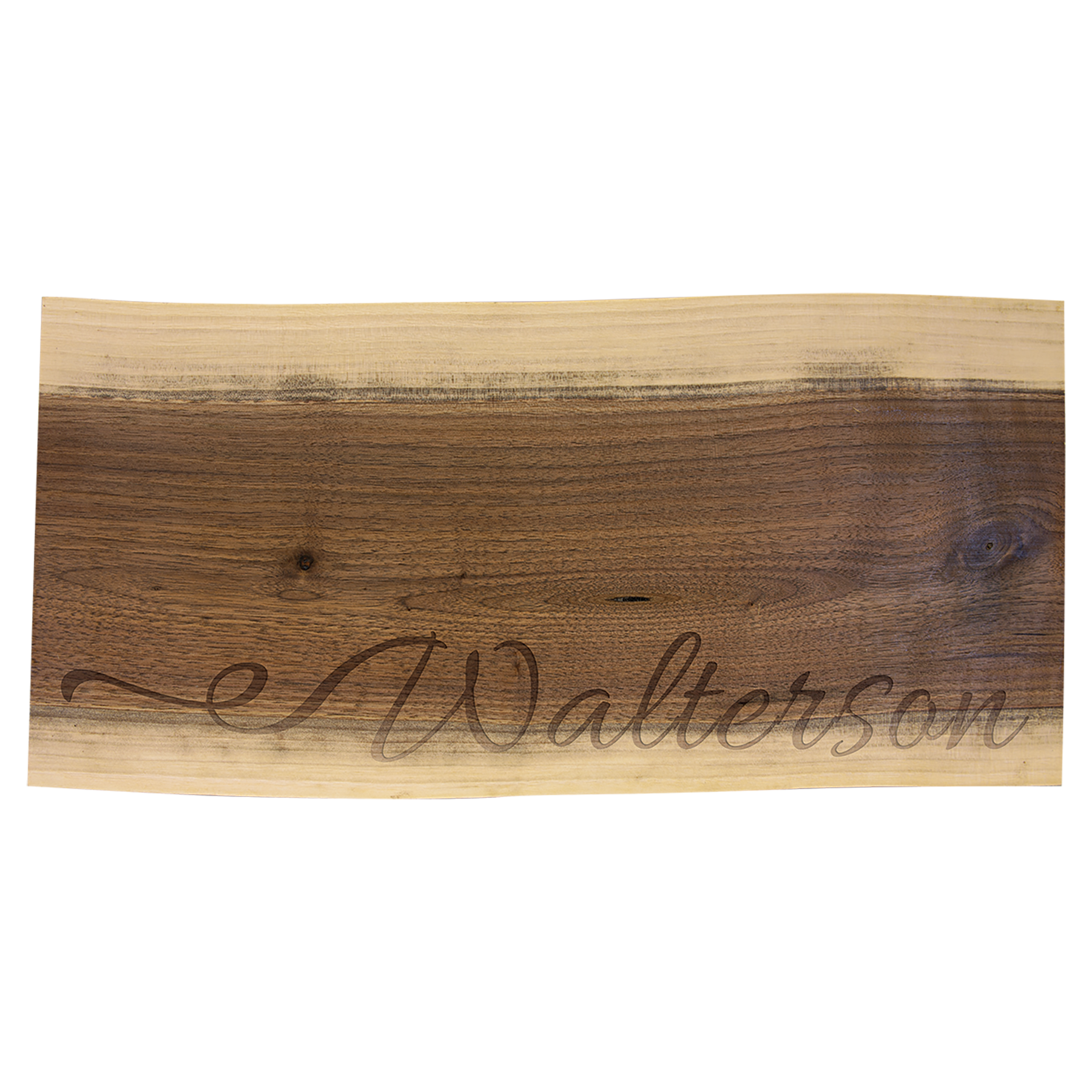 18"x 8" Black Walnut Cutting and Charcuterie Board