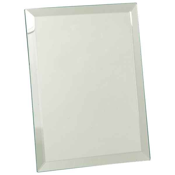 7" x 9" Glass Mirror Plaque