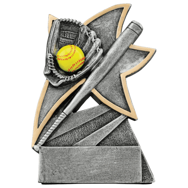 5 1/2" Softball Jazz Star Resin