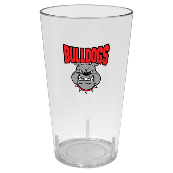 16 oz. Laserable Clear Plastic Cup