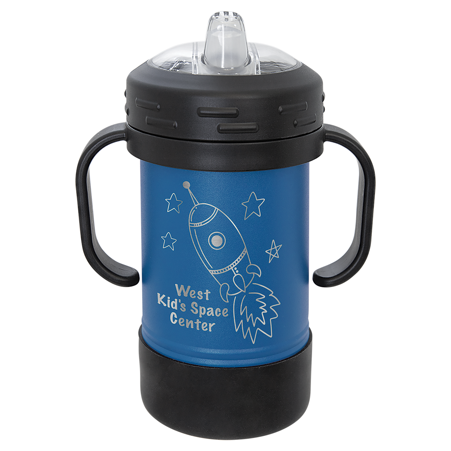 Polar Camel 10 oz. Black Sippy Cup - Image 2