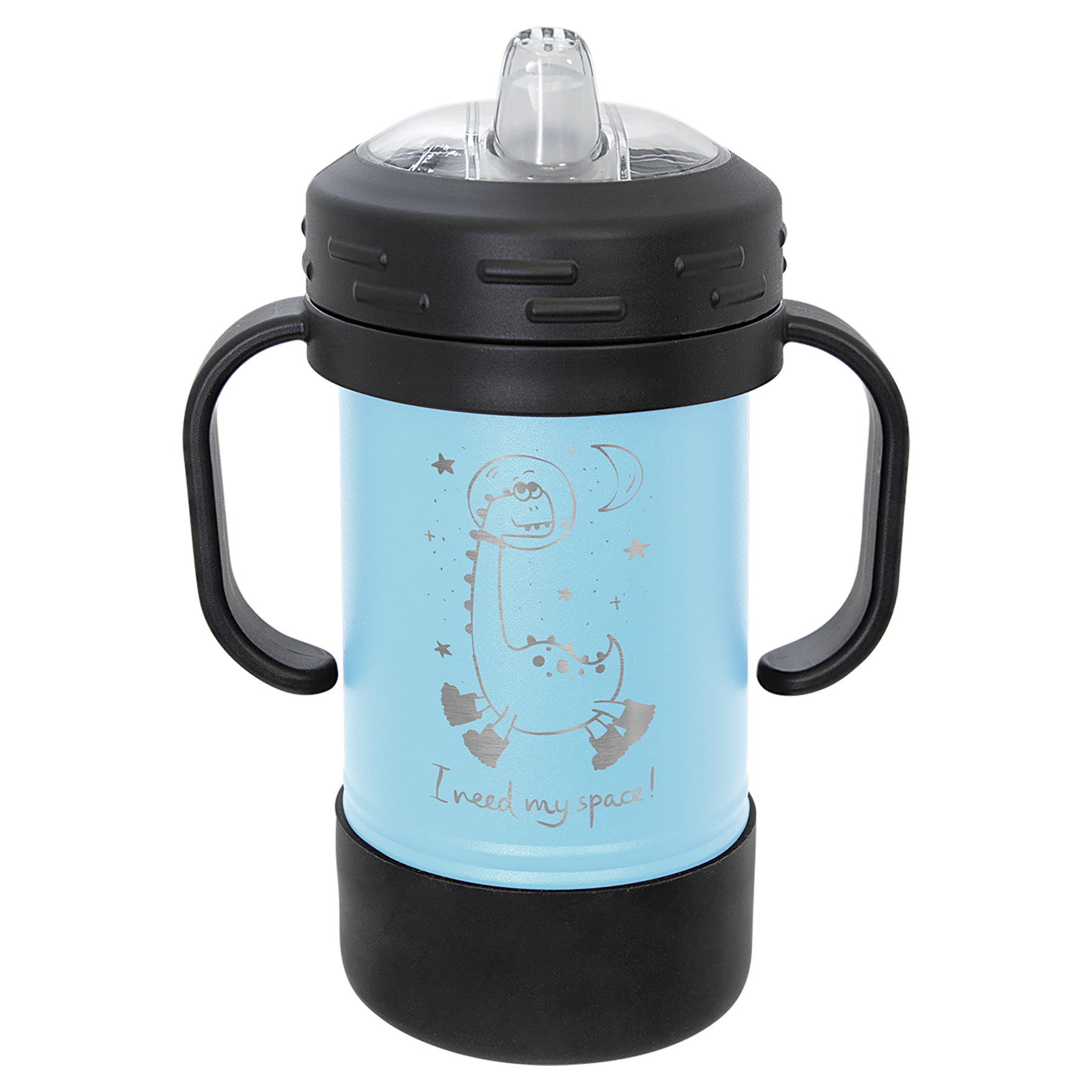 Polar Camel 10 oz. Black Sippy Cup - Image 4