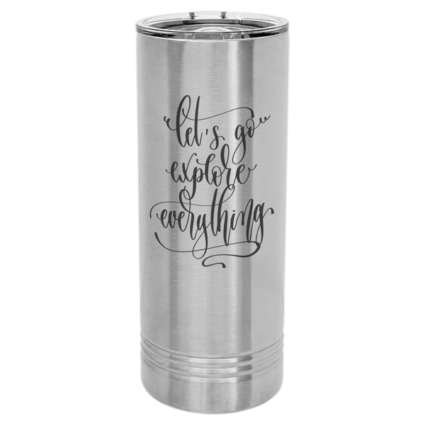 Personalized 22 oz. Skinny Tumbler