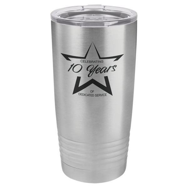Polar Camel 20 oz. Ringneck Tumbler with Logo Lid