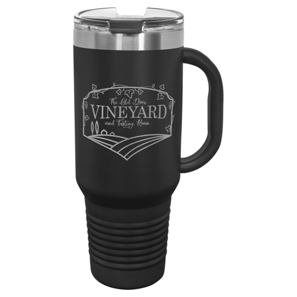 Polar Camel 40 oz. Travel Mug with Snap Lid & Straw