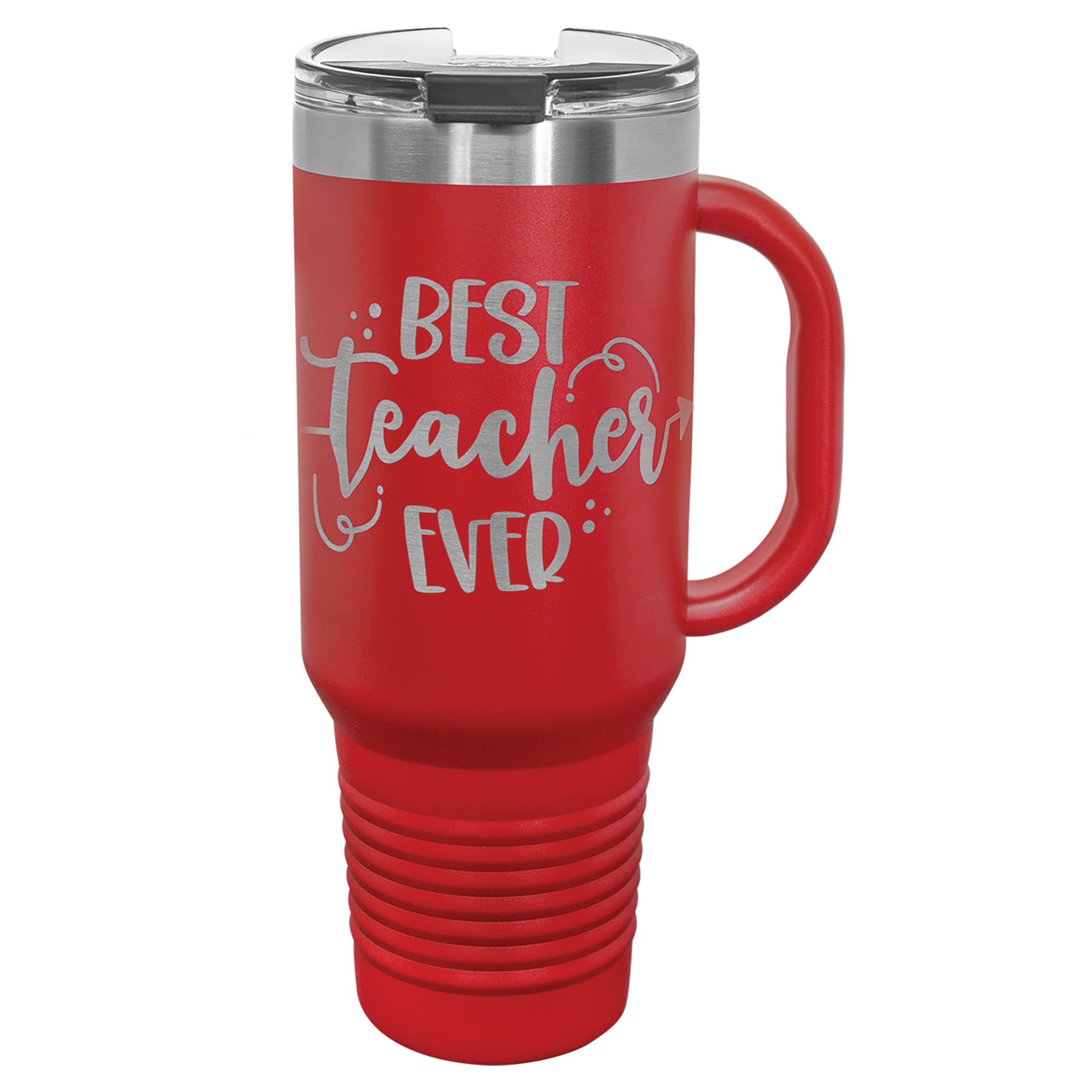 Polar Camel 40 oz. Travel Mug with Snap Lid & Straw - Image 2