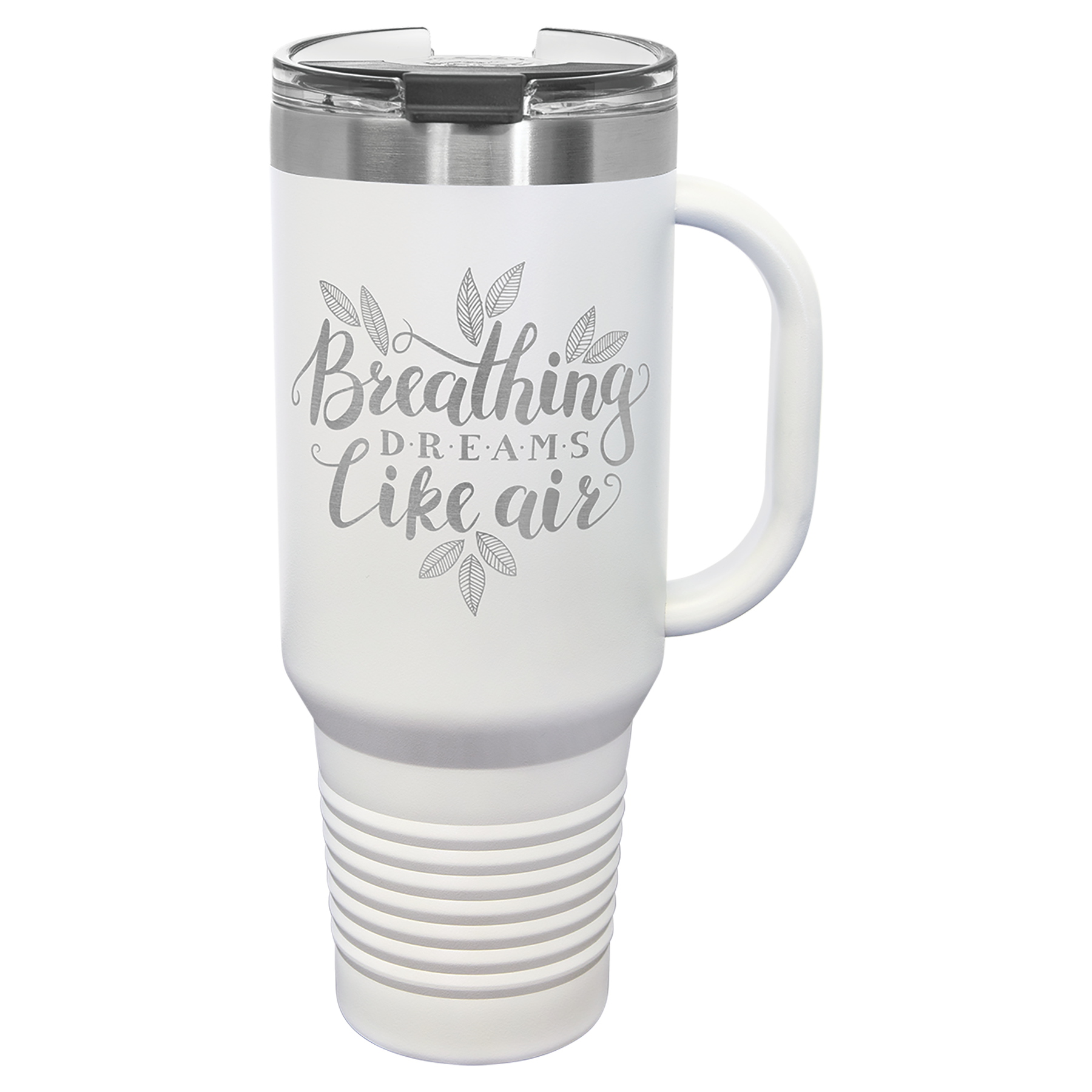 Polar Camel 40 oz. Travel Mug with Snap Lid & Straw - Image 5