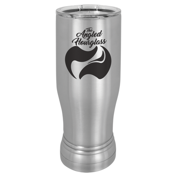Personalized 14 oz. Polar Camel Pilsner w/Clear Lid