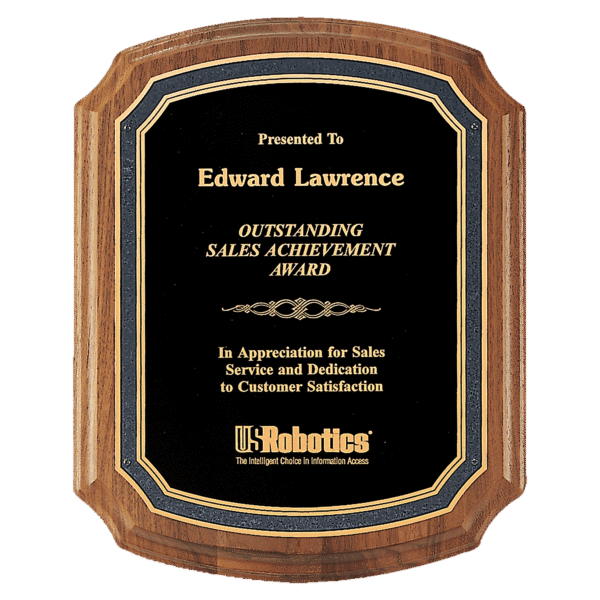 9" x 12" American Plate