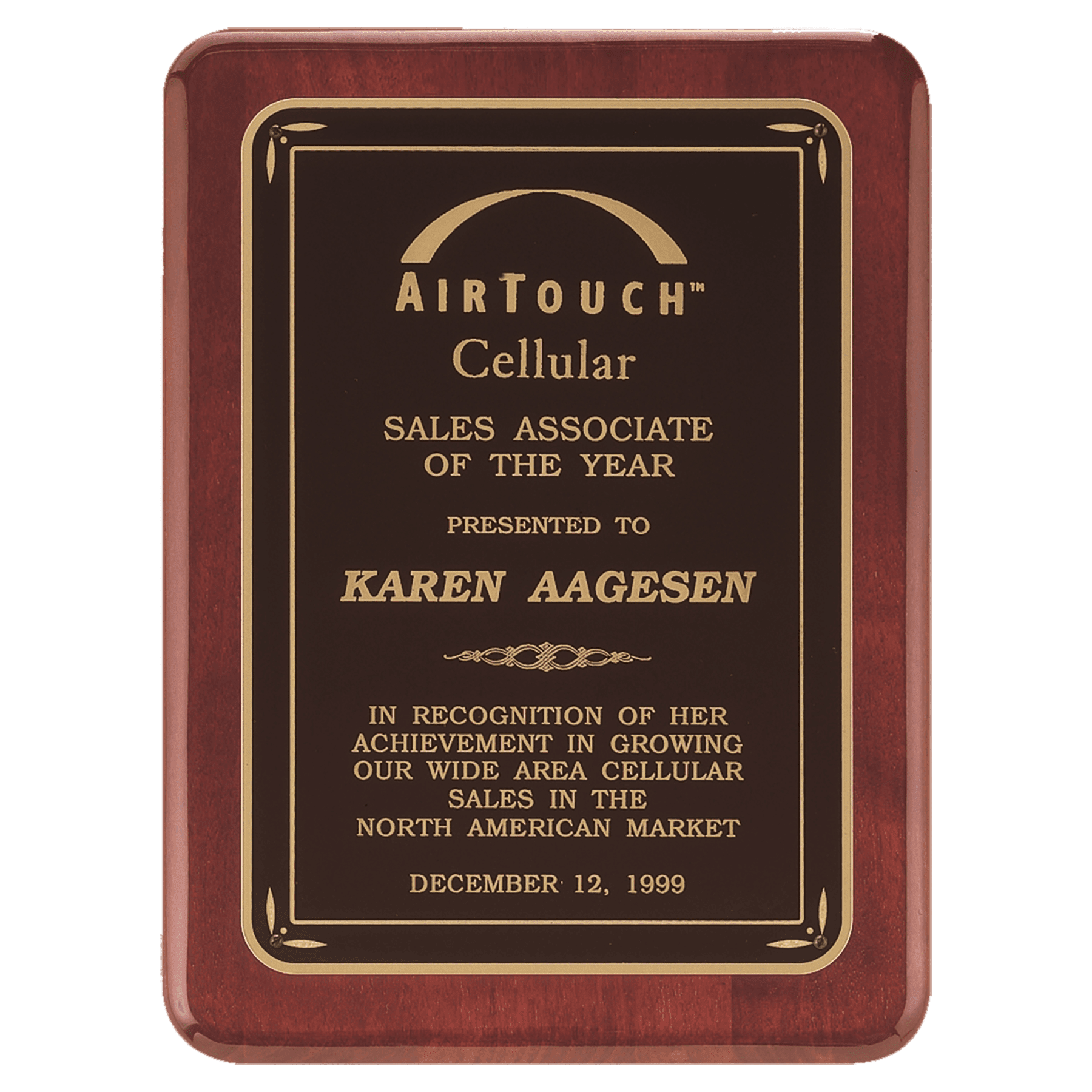 8" x 10 1/2" Florentine DesignLaserFX Plate - Image 2