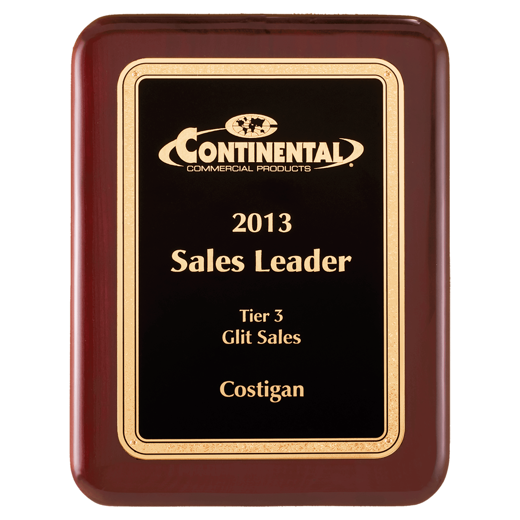 8" x 10" Airflyte Florentine Border LaserFX Plate