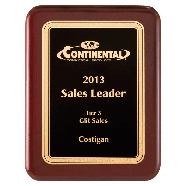 9" x 12" Airflyte Florentine Border LaserFX Plate