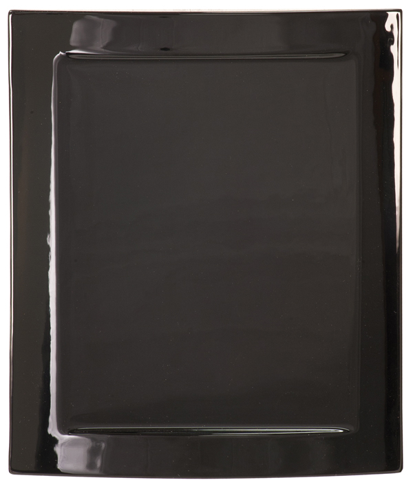 9 1/2" x 12" Eclipse Black Piano Finish Plaque
