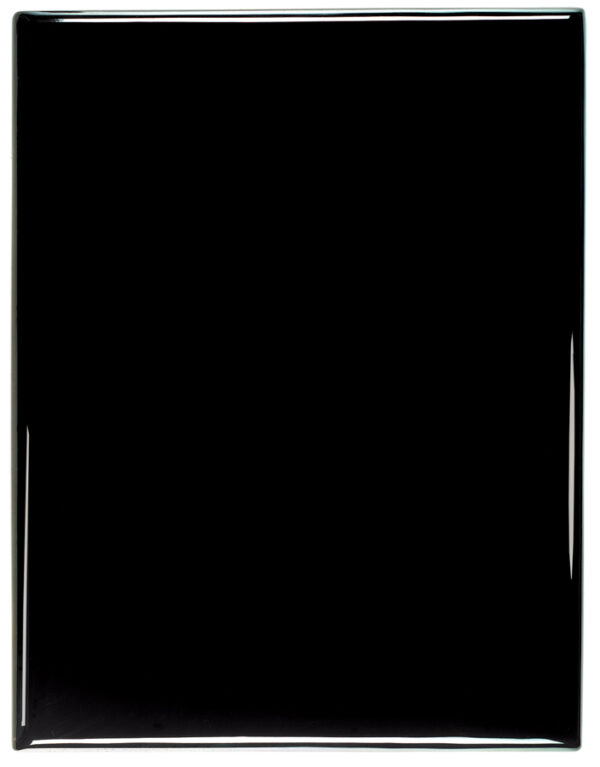 10 1/2" x 13" Black Piano Finish Plaque
