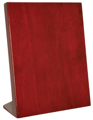 7 1/4" x 9 1/4" Rosewood Piano Finish Standing Plaque