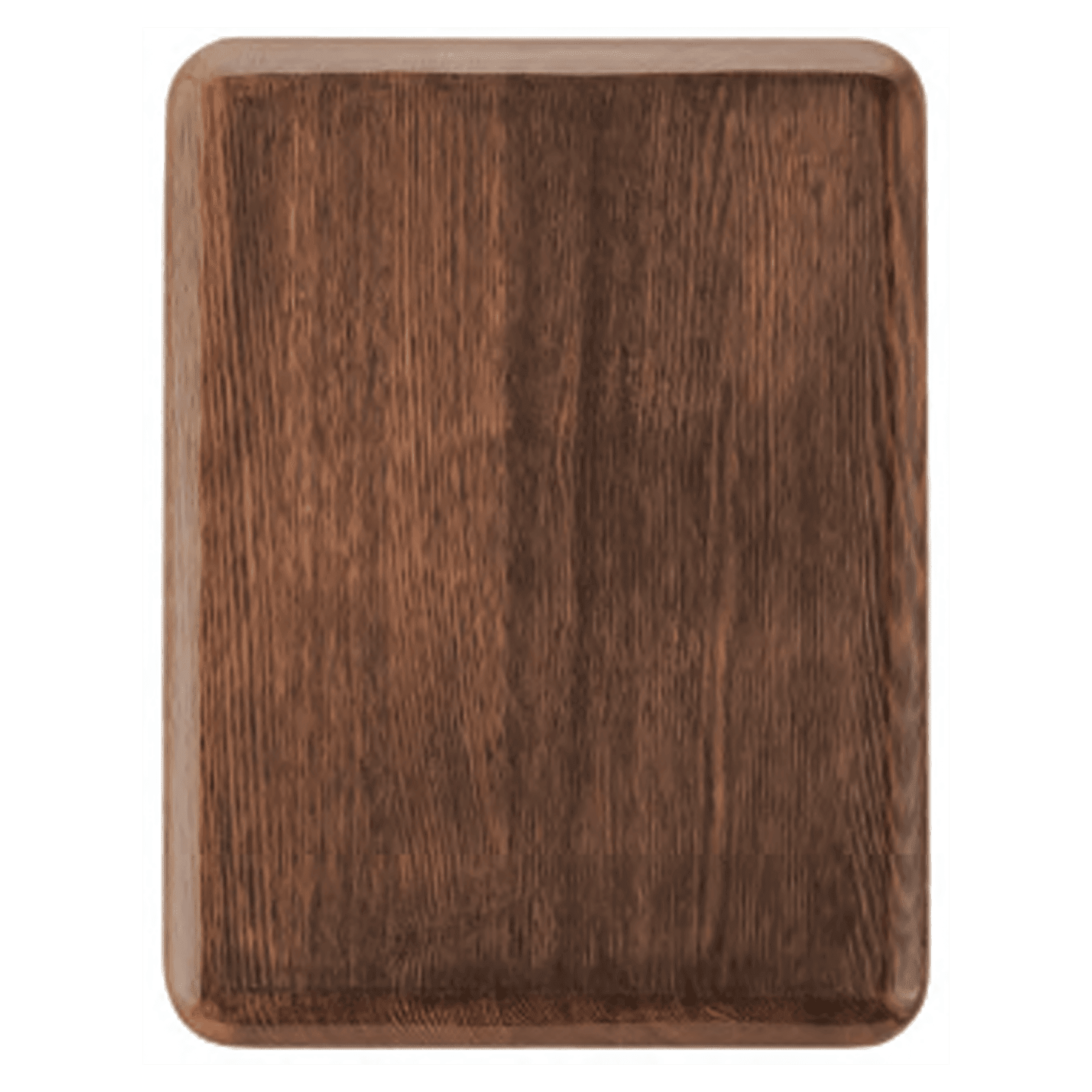 8" x 10 1/2" Airflyte Premium Walnut Piano Finish Plaque with Rounded Corners