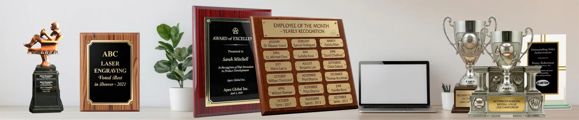 Shop Award Plaques