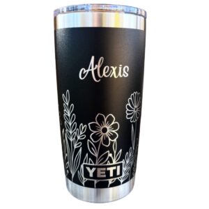 Yeti Rambler engraved