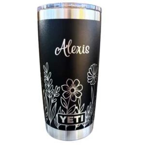 Yeti Rambler engraved