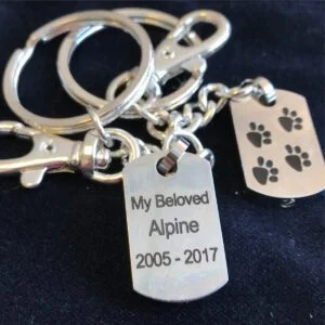 Dog tag engraved