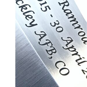 Stainless steel marking