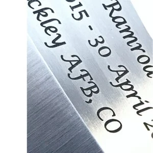 Stainless steel marking