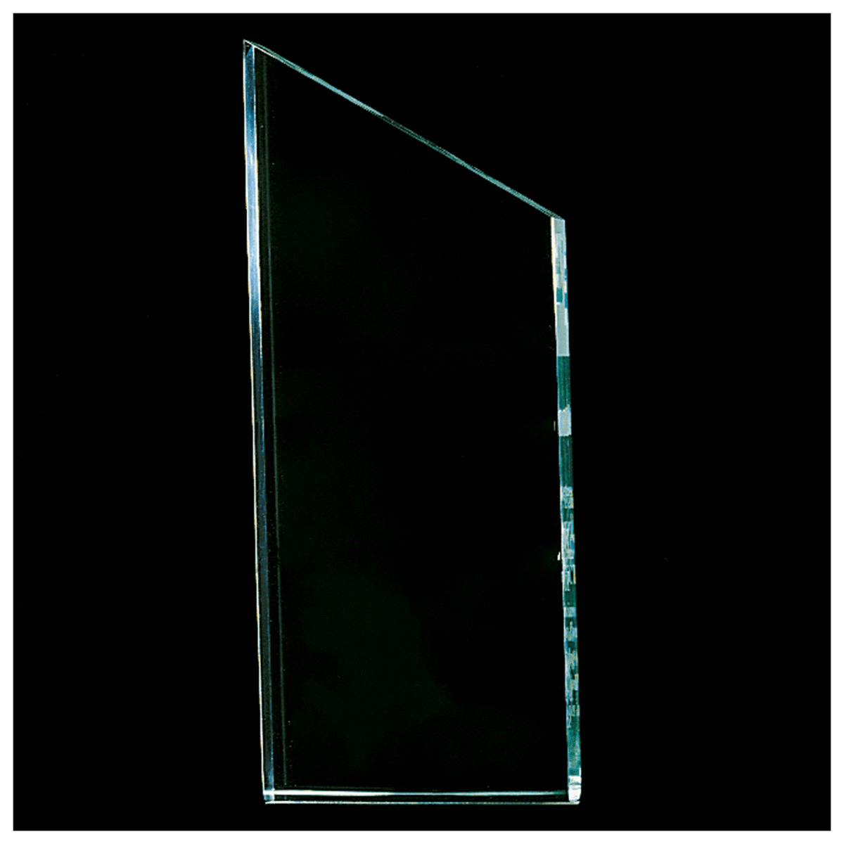 Custom Engraved 4 3/4" x 11 3/4" Zenith Jade Acrylic