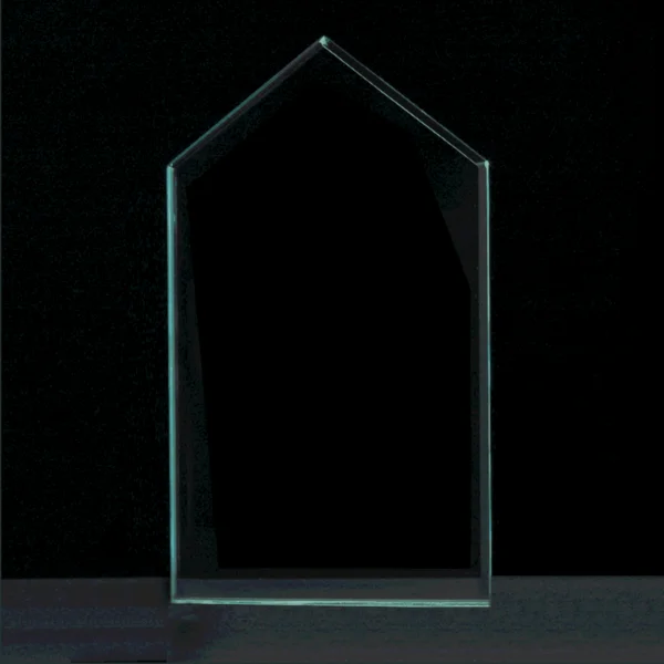 Custom Engraved 9 1/2" x 11 1/2" Peak Jade Acrylic Award