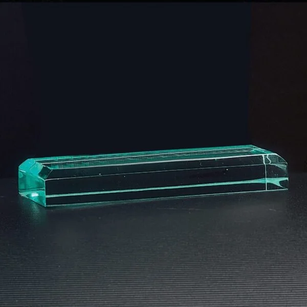 Custom Engraved 4 3/4" x 2" Zenith Jade Acrylic Award