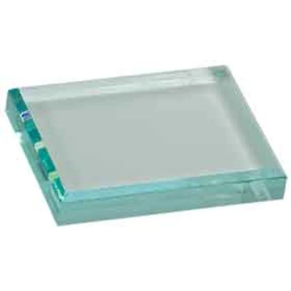 Custom Engraved 4 1/2" x 3 1/2" Jade Acrylic Paperweight