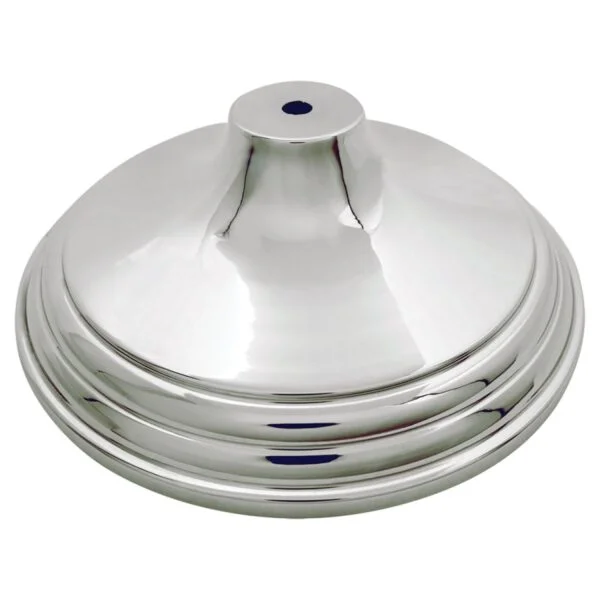 Custom 9 1/2" Silver Metal Cup Lid