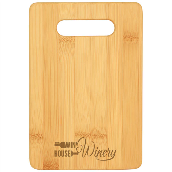 Personalized 9" x 6" Bamboo Bar Cutting Board