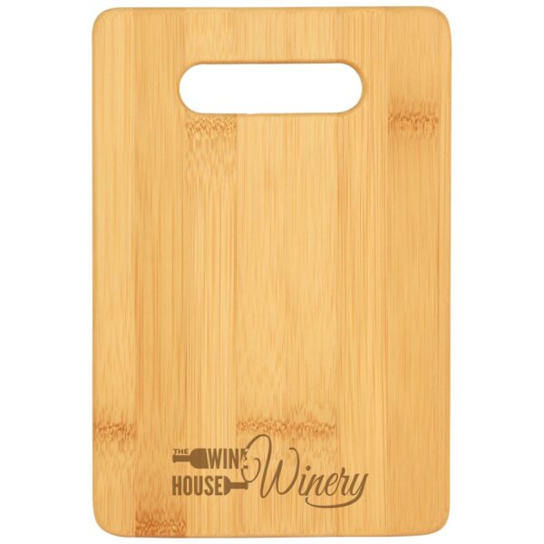 Personalized 9" x 6" Bamboo Bar Cutting Board