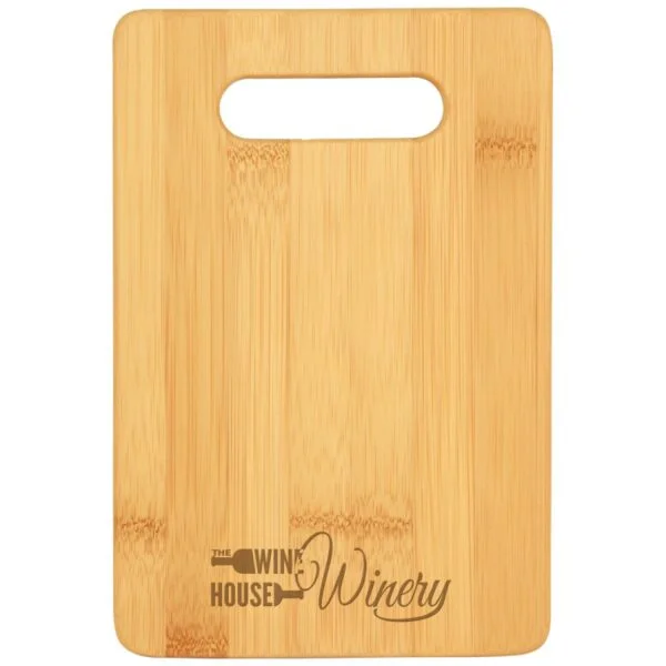 Personalized 9" x 6" Bamboo Bar Cutting Board