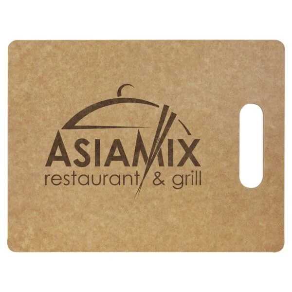 Personalized 11 1/2" x 8 3/4" Eco Rectangle Cutting Board