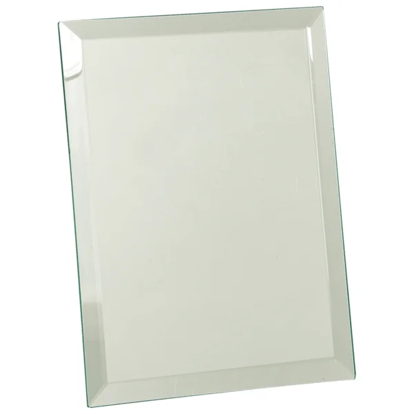 Custom Engraved 7" x 9" Glass Mirror Plaque