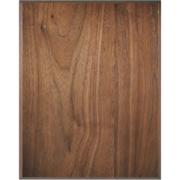 Custom Engraved 12" x 18" 45 Degree Bevel Edge Genuine Walnut Plaque