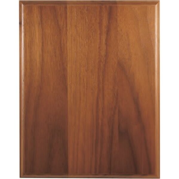 Custom Engraved 12" x 15" Step-Edge Genuine Walnut Plaque