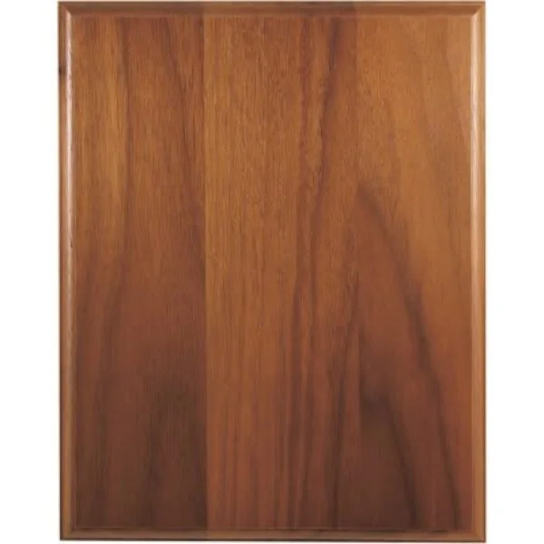 Custom Engraved 12" x 15" Step-Edge Genuine Walnut Plaque