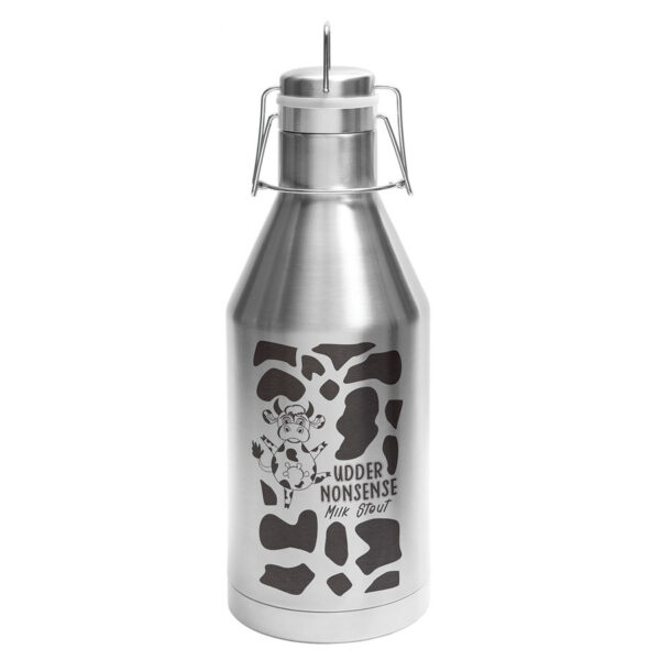 Personalized 64 oz. Growler with Swing-Top Lid