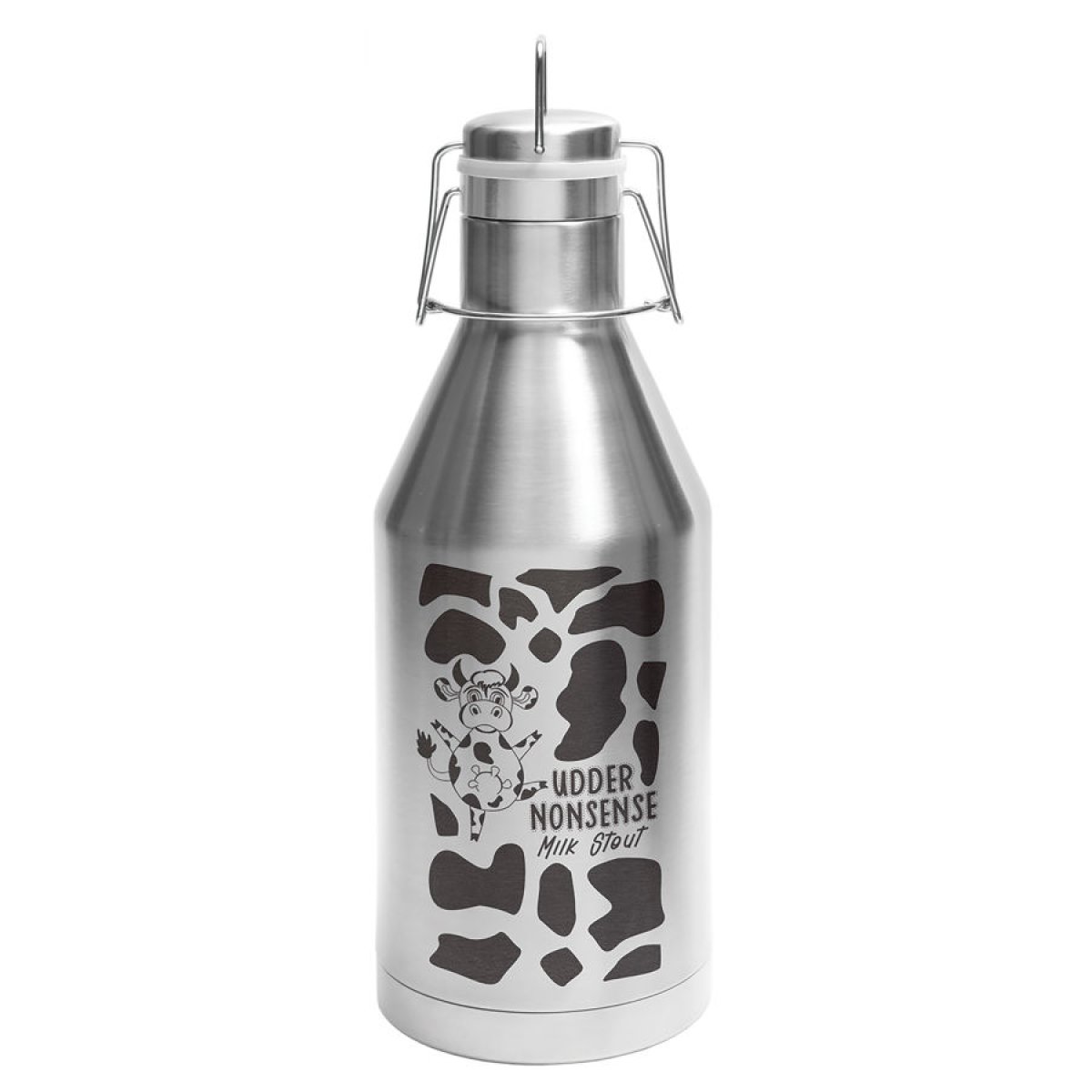 Personalized 64 oz. Growler with Swing-Top Lid