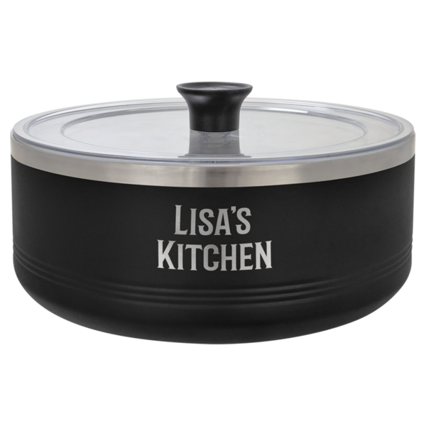 Personalized 3 Quart Serving Bowl