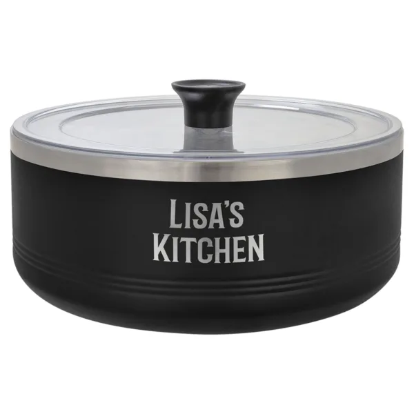 Personalized 3 Quart Serving Bowl