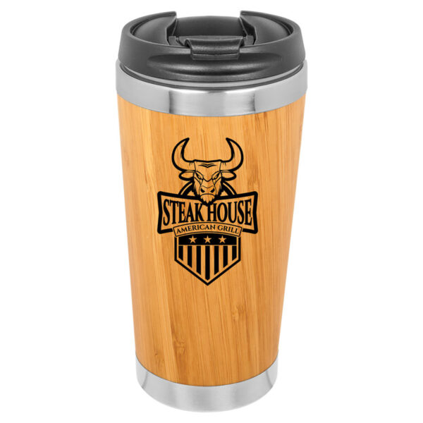 Personalized 15 oz. Bamboo Tumbler