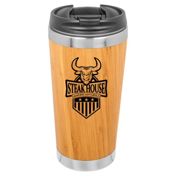 Personalized 15 oz. Bamboo Tumbler