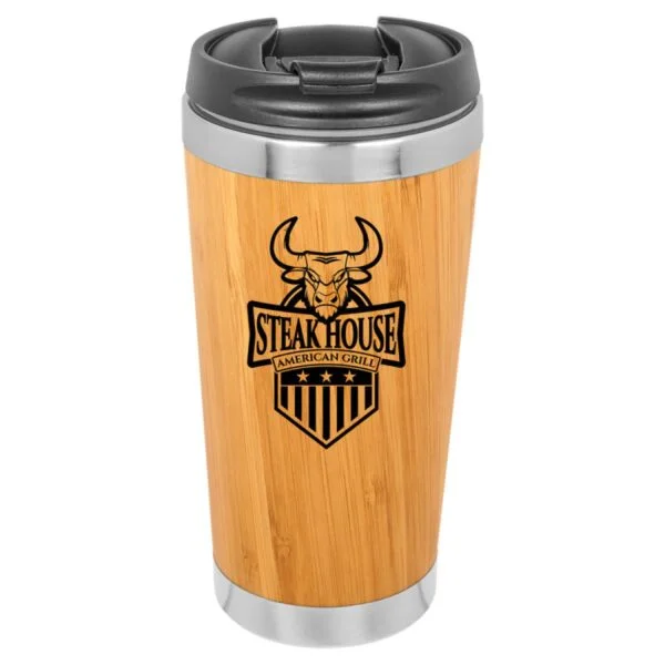 Personalized 15 oz. Bamboo Tumbler