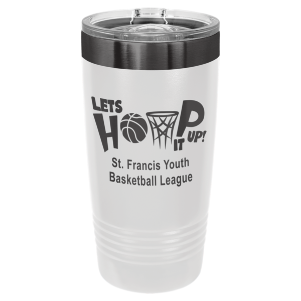 Personalized 20 oz. Ghost Ringneck Tumbler