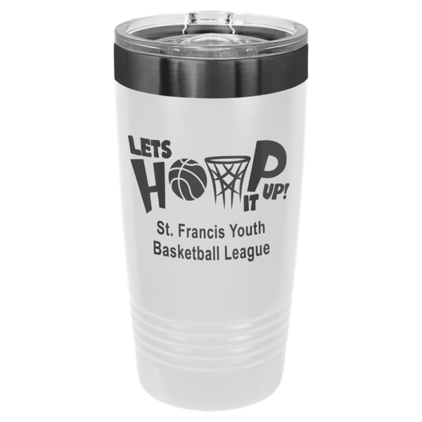 Personalized 20 oz. Ghost Ringneck Tumbler
