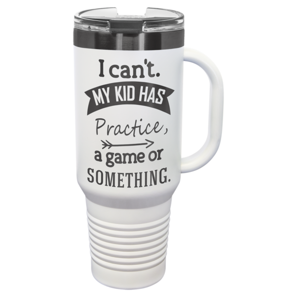 Personalized 40 oz. Ghost Travel Mug